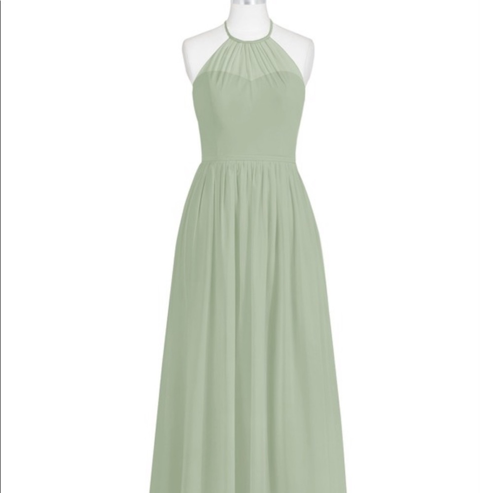 Sage green dress